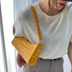 Yogodlns, bolso acolchado con solapa a la moda para mujer, marcas, bolsos de hombro con cadenas gruesas, bolsos cuadrados pequeños con textura acolchada, bolso para axila