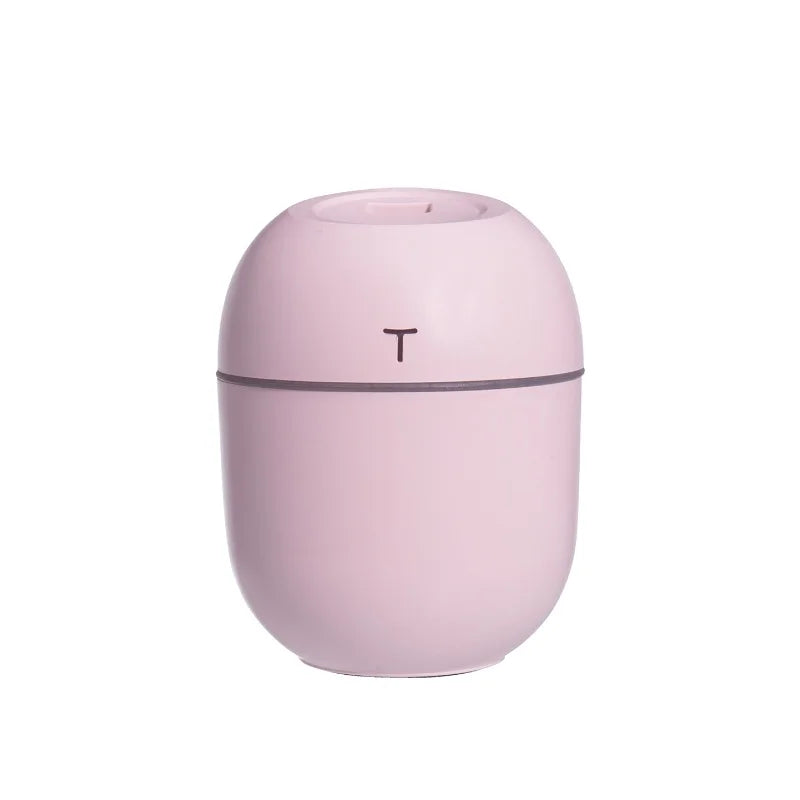 Mini humidificador de aire portátil, difusor ultrasónico de aceites esenciales, fabricante de niebla USB, humidificadores de aromaterapia para el hogar, 220ML, nuevo