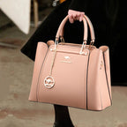 Bolso de mano de lujo para mujer, bandolera de hombro de cuero suave de 3 capas, de gran capacidad, para compras