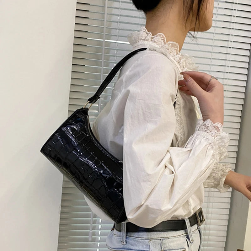 Yogodlns, bolso acolchado con solapa a la moda para mujer, marcas, bolsos de hombro con cadenas gruesas, bolsos cuadrados pequeños con textura acolchada, bolso para axila