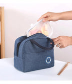 Fiambrera más fresca con patrón funcional, bolsa de almuerzo de lona con aislamiento portátil, bolsas térmicas para comida, Picnic, bolsas de almuerzo para mujeres y niños