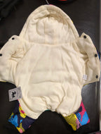 Ropa para perros, abrigo cálido de invierno a prueba de viento para perros, ropa gruesa para mascotas, disfraz, mono, sudaderas con capucha, chaqueta, suministros para mascotas perros