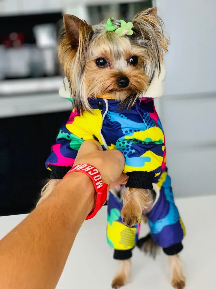 Ropa para perros, abrigo cálido de invierno a prueba de viento para perros, ropa gruesa para mascotas, disfraz, mono, sudaderas con capucha, chaqueta, suministros para mascotas perros