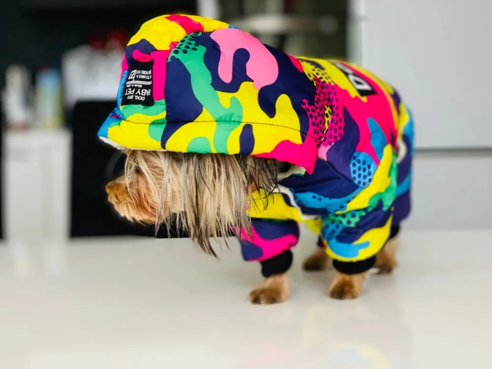 Ropa para perros, abrigo cálido de invierno a prueba de viento para perros, ropa gruesa para mascotas, disfraz, mono, sudaderas con capucha, chaqueta, suministros para mascotas perros