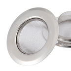 Colador de acero inoxidable para fregadero de cocina, cubierta de drenaje de 9CM, filtro de malla para ducha de baño, 1 unidad