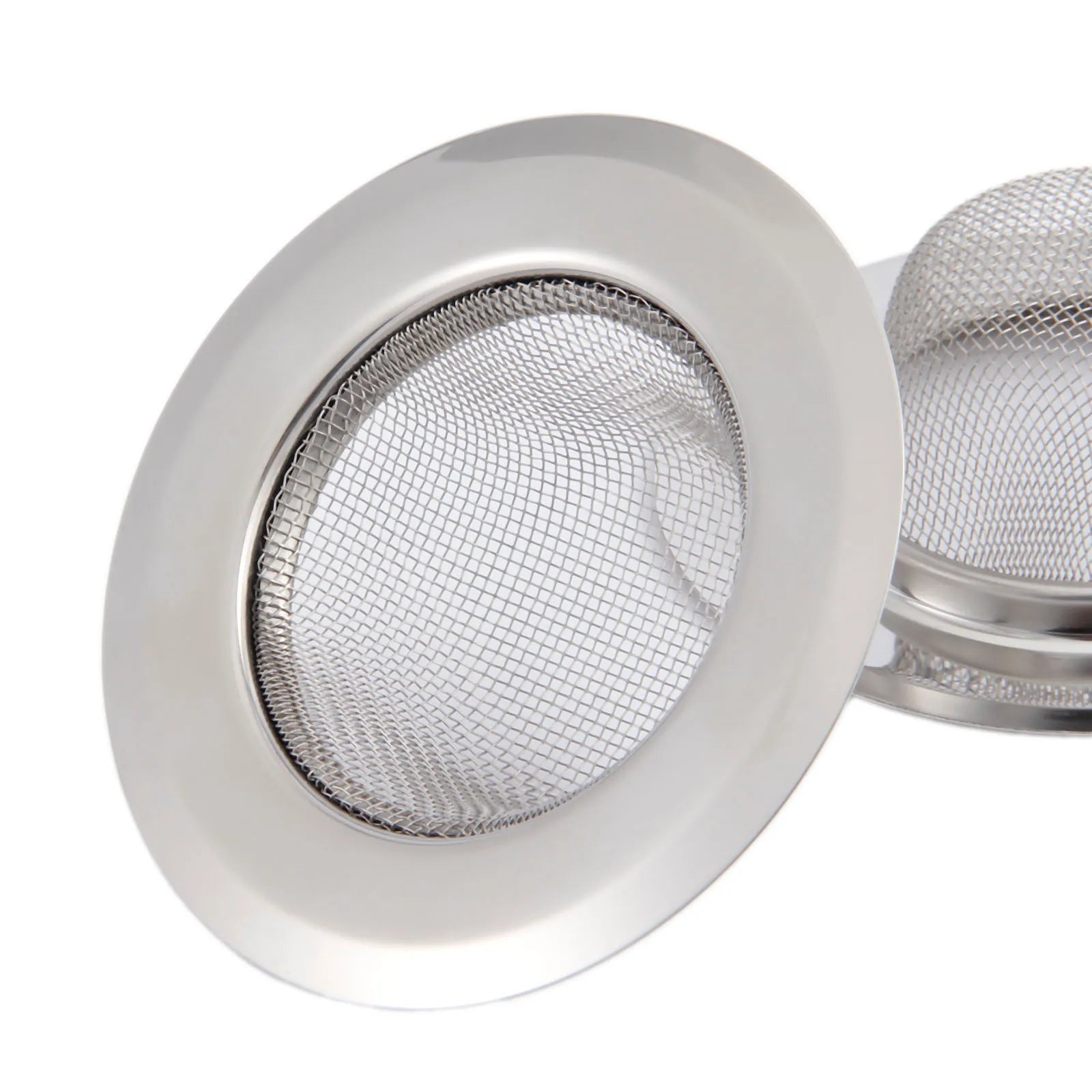Colador de acero inoxidable para fregadero de cocina, cubierta de drenaje de 9CM, filtro de malla para ducha de baño, 1 unidad