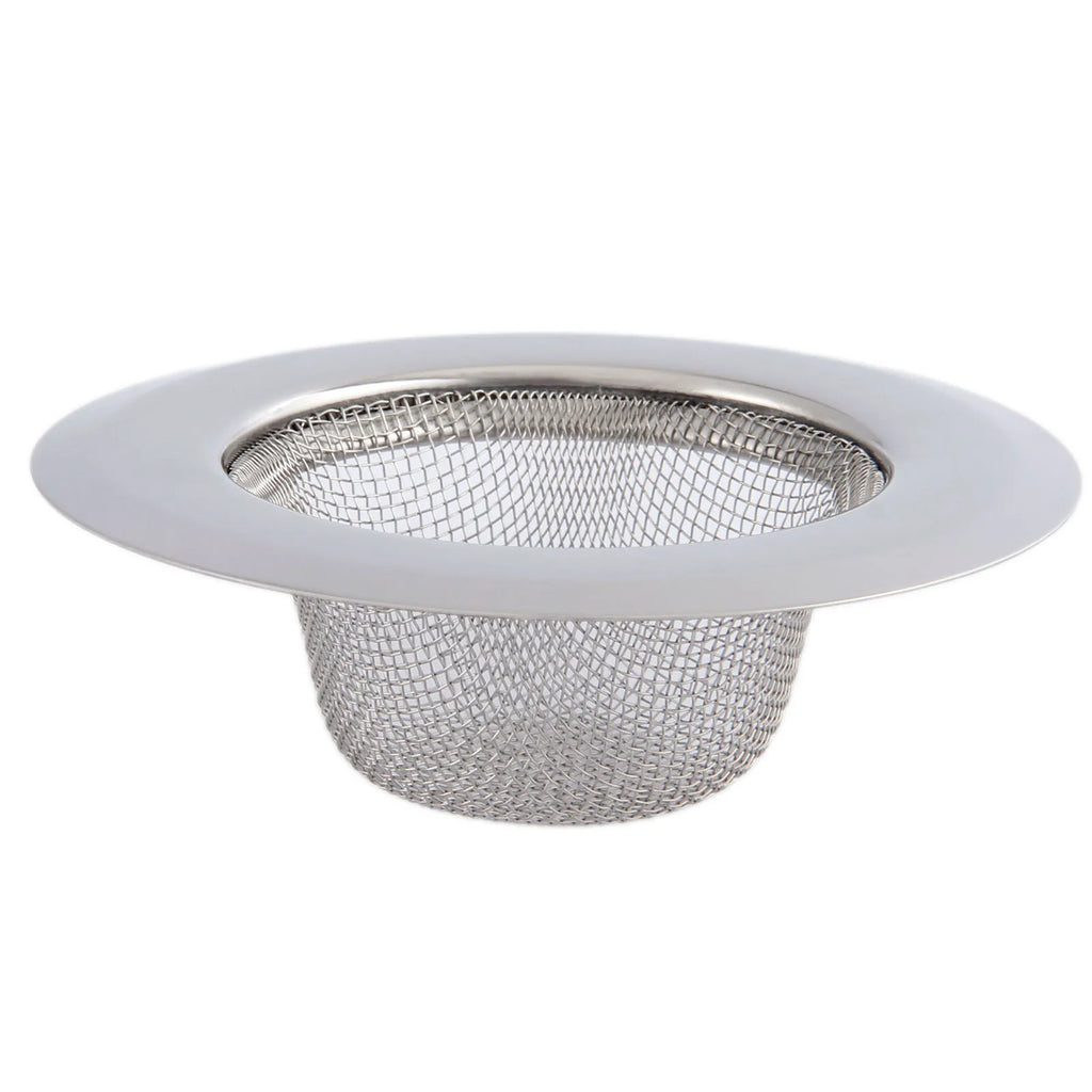 Colador de acero inoxidable para fregadero de cocina, cubierta de drenaje de 9CM, filtro de malla para ducha de baño, 1 unidad