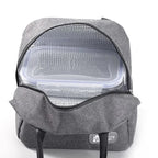 Fiambrera más fresca con patrón funcional, bolsa de almuerzo de lona con aislamiento portátil, bolsas térmicas para comida, Picnic, bolsas de almuerzo para mujeres y niños