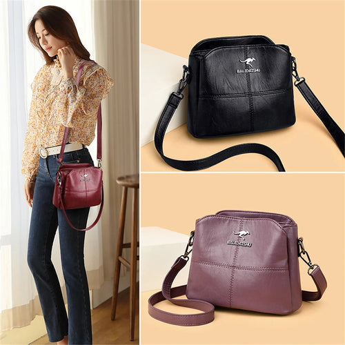 Bolso de mano bordado para mujer, bolsos de cuero de alta calidad para mujer, bolso de hombro para mujer, bolsos cruzados pequeños para mujer, bolso principal 2024