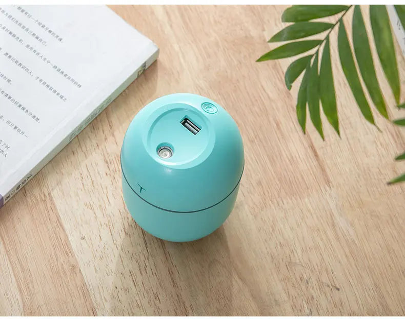 Mini humidificador de aire portátil, difusor ultrasónico de aceites esenciales, fabricante de niebla USB, humidificadores de aromaterapia para el hogar, 220ML, nuevo