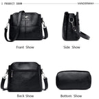 Bolso de mano bordado para mujer, bolsos de cuero de alta calidad para mujer, bolso de hombro para mujer, bolsos cruzados pequeños para mujer, bolso principal 2024