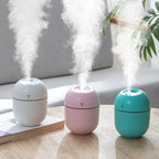 Mini humidificador de aire portátil, difusor ultrasónico de aceites esenciales, fabricante de niebla USB, humidificadores de aromaterapia para el hogar, 220ML, nuevo