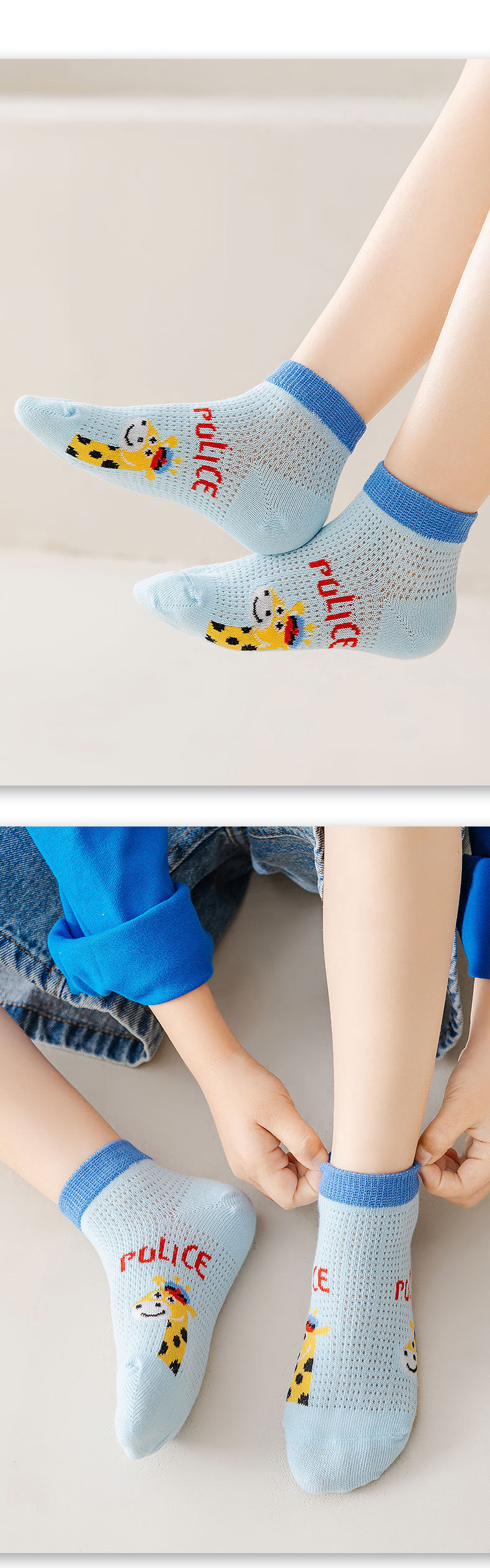 5 pares de calcetines para niños de 1 a 12 años 2025 primavera/verano niños niñas malla calcetines finos transpirables calcetines suaves y cómodos calcetines para niños
