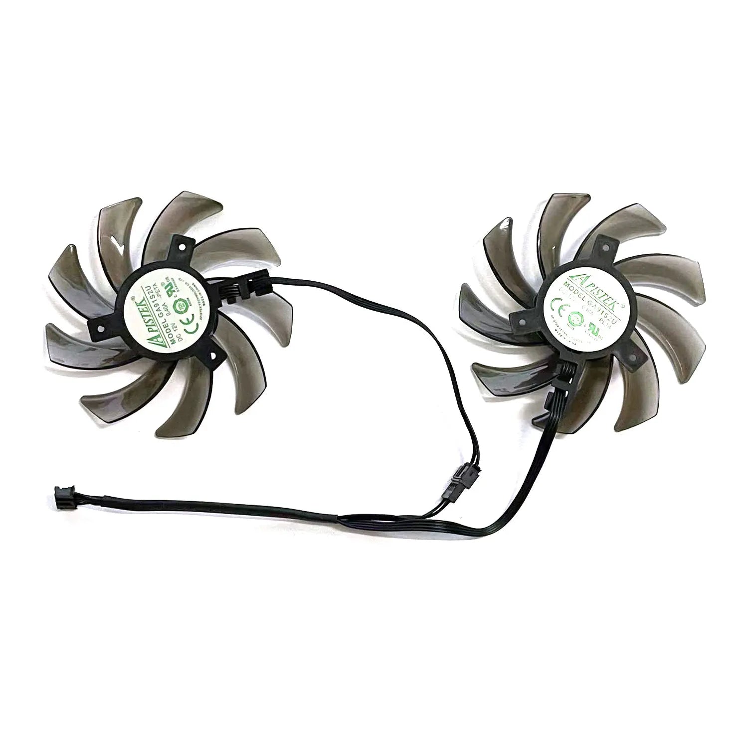 2 unids/set 87mm(90mm) GA91S2U, ventilador de tarjeta de vídeo GPU, para ventilador Palit GeForce CMP 30HX 6G, GTX 1080 1070 Ti 1060 Dual, reemplazar FDC10H12S9-C