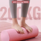 Rodillo de Yoga redondo, cilindro de espuma EVA, rodillo Hexagonal para ejercicio de Pilates, entrenamientos en casa mejorados, diámetro de 9,5 cm de longitud 29,7 cm