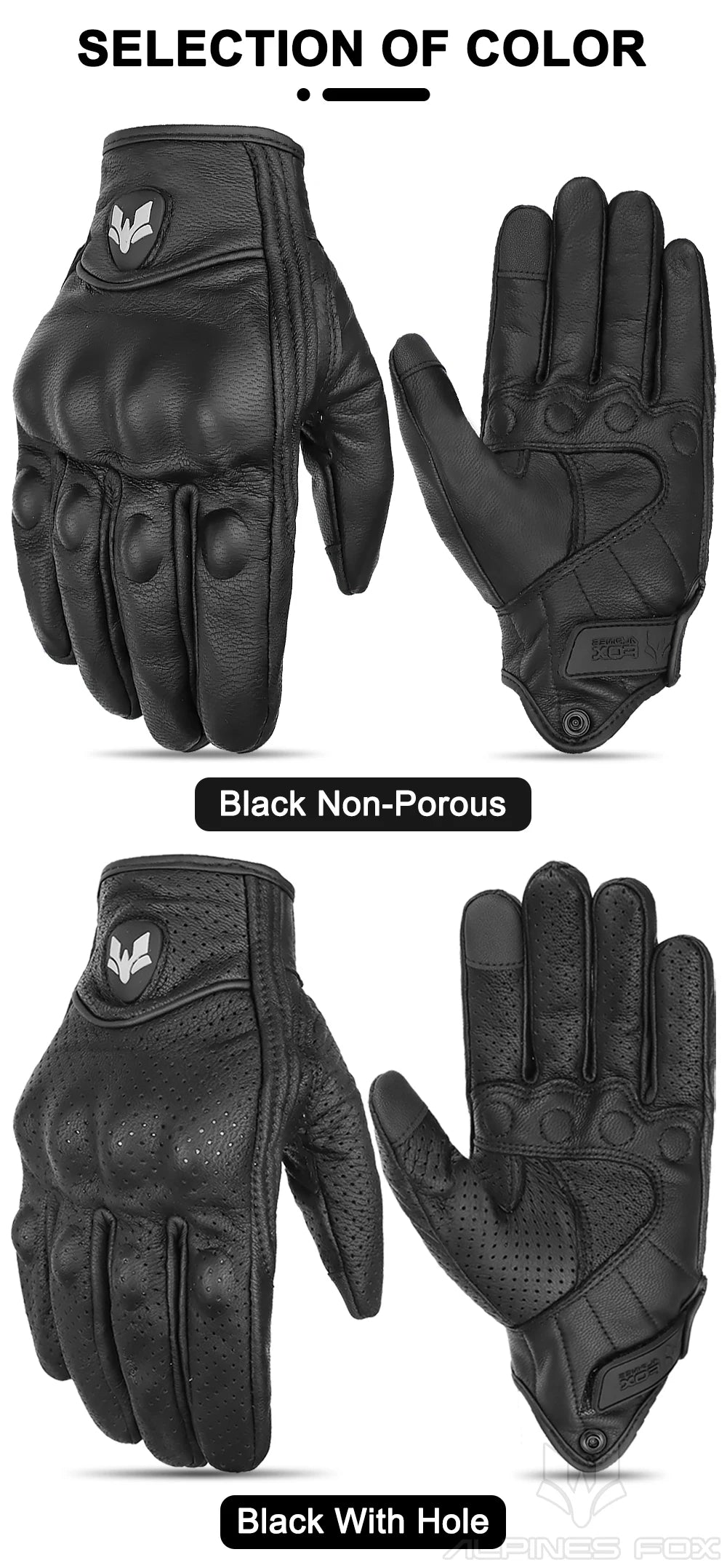 Guantes de cuero Vintage para motocicleta para hombre, Guantes negros resistentes al desgaste con pantalla táctil, antideslizantes, Retro, novedad de verano 2023