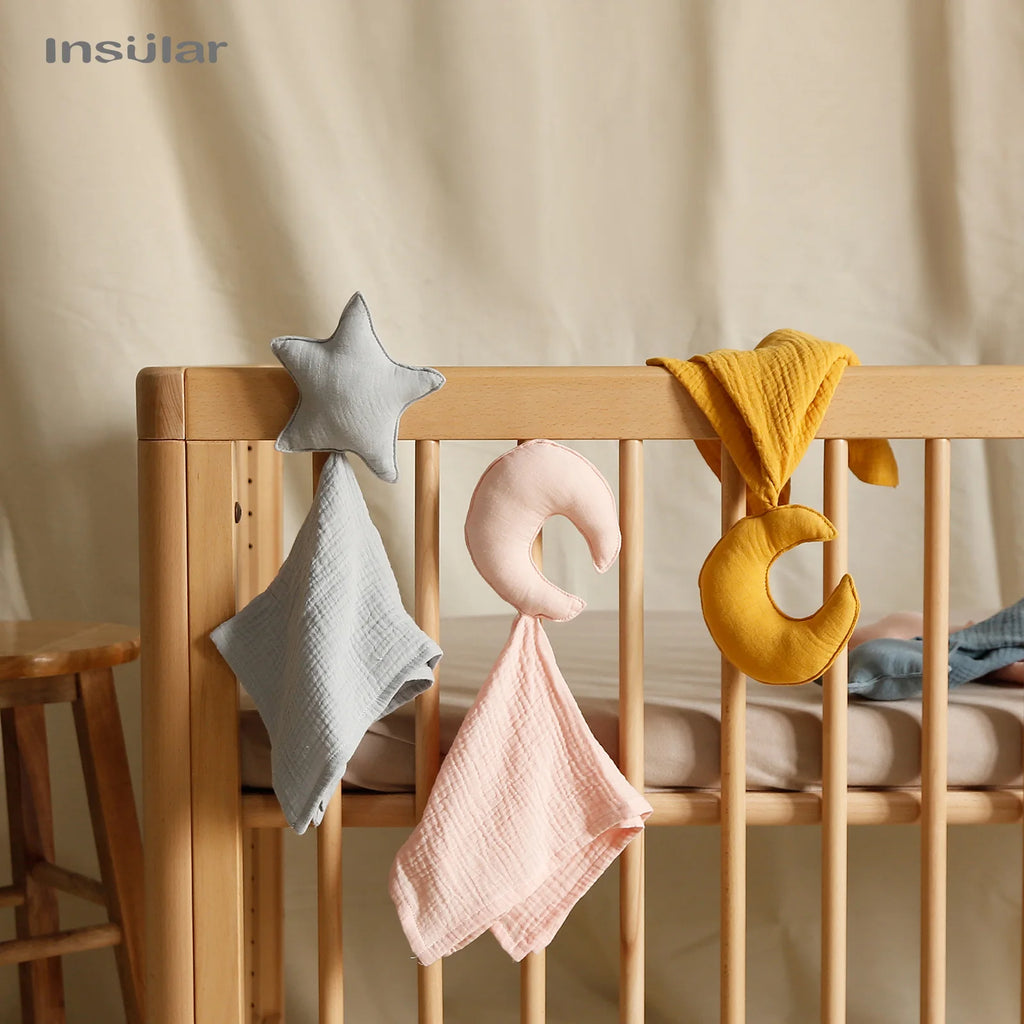 Chupete Insular para bebé, toalla tranquilizadora, babero, muñeca suave, mordedor, comodidad para dormir, lactancia, manta para abrazar, Juguetes