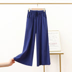 Pantalones De Mujer, nuevos Pantalones De pijama De lino y algodón para Mujer, Pantalones De pierna ancha, ropa De dormir femenina, pantalón para casa para primavera, verano y otoño