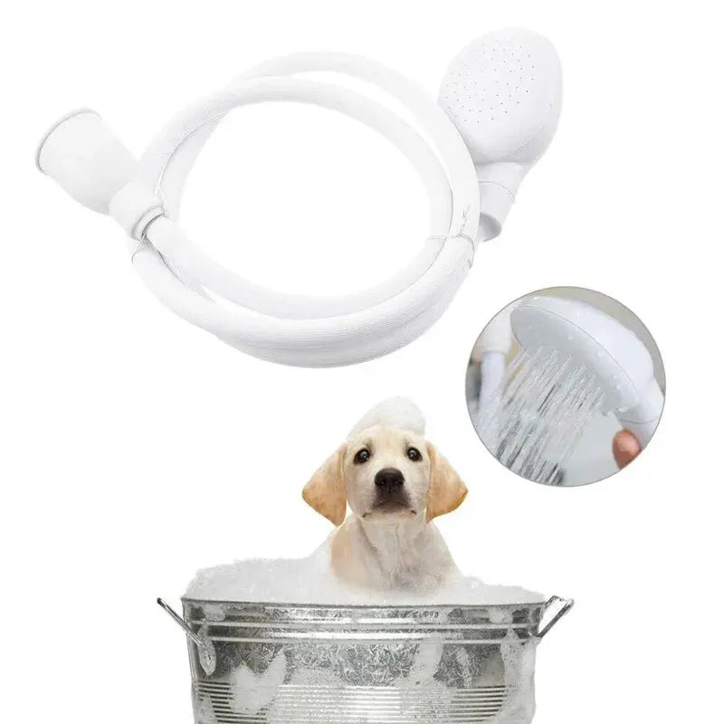Ducha de baño para mascotas, ducha multifuncional para perros y gatos, pulverizador de jardín fácil de baño, suministros de herramientas de aseo para limpieza de mascotas