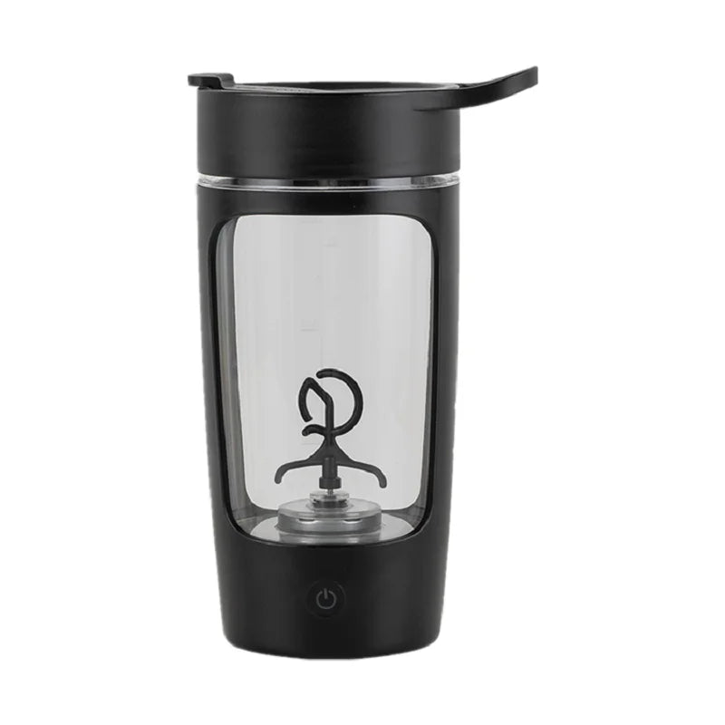 Botella agitadora eléctrica portátil, mezclador de proteínas en polvo, Fitness, Vaso Mezclador automático, taza agitadora, botella de agua deportiva, 650ML