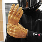 Guantes de Moto transpirables para motocicleta, Guantes de cuero para Motocross, Guantes de ciclismo para motorista, Guantes para montar en Moto con pantalla táctil