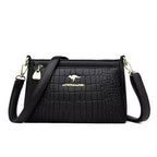 Bolso de mano bordado para mujer, bolsos de cuero de alta calidad para mujer, bolso de hombro para mujer, bolsos cruzados pequeños para mujer, bolso principal 2024