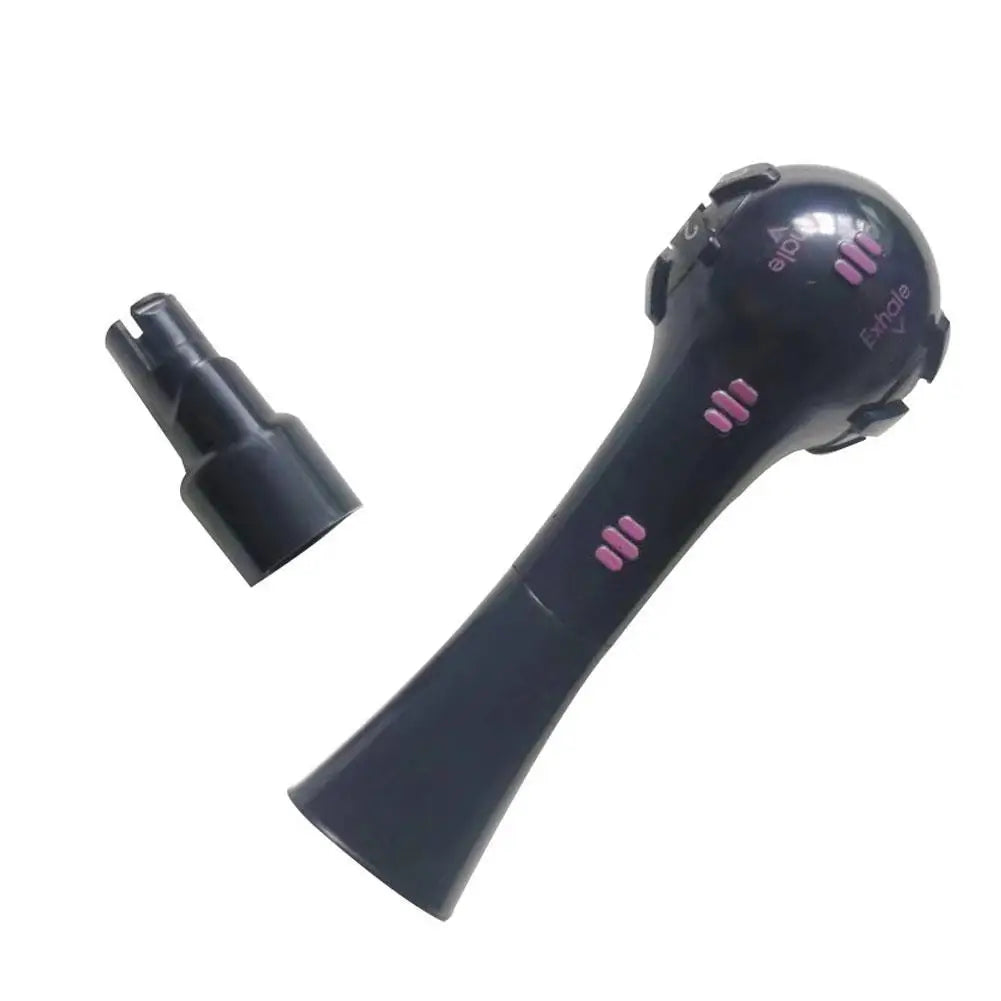 Entrenador de respiración, herramienta de entrenamiento de expansión pulmonar portátil de resistencia ajustable, aumenta la capacidad pulmonar, ejercitador Abdominal para correr