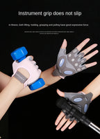 Guantes deportivos antideslizantes para hombre y mujer, guantes de Yoga para entrenamiento de culturismo, levantamiento de pesas, 1 par