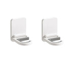 Soporte organizador de fregona de montaje en pared, gancho para escoba, colgador de escoba impermeable, gancho de almacenamiento, accesorios de organización de baño y cocina, 2 uds.