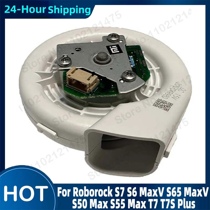 Accesorios Originales para Motor de Ventilador Roborock S7 S6 MaxV S65 MaxV S50 Max S55 Max T7 T7S Plus S60 Pure, Piezas de Repuesto para Motor de Ventilador