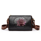 Bolso de mano bordado para mujer, bolsos de cuero de alta calidad para mujer, bolso de hombro para mujer, bolsos cruzados pequeños para mujer, bolso principal 2024