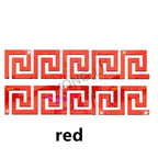 Nuevo 10 Uds. Adhesivo de espejo acrílico con borde de edificio, arte de pared, decoración DIY para el hogar, pegatinas de pared de espejo, decoración para el hogar y la Oficina, 100x100mm