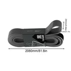 Banda Elástica de Resistencia para Entrenamiento de Fuerza, Cintura y Piernas, Cuerda de Tracción para Gimnasio, Pilates, para Entusiastas del Deporte