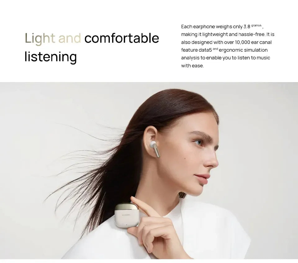 HUAWEI FreeBuds SE 3 Original ligero y compacto Bluetooth 5.4 42 horas de duración de la batería,