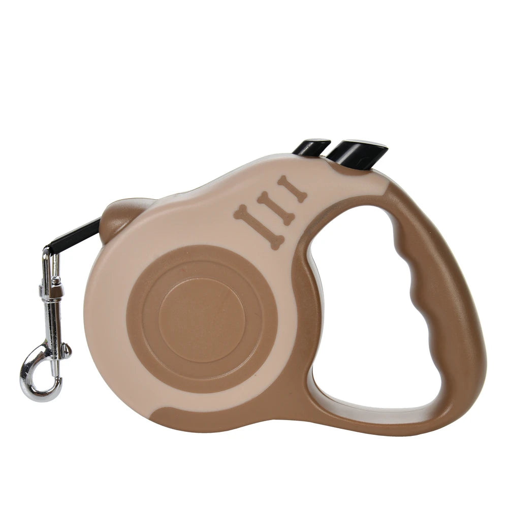 Correa para perros de 3m y 5m para perros pequeños, medianos y grandes, gatos, automática, retráctil, nailon fuerte, Schnauzer de plomo para cachorros, suministros para mascotas