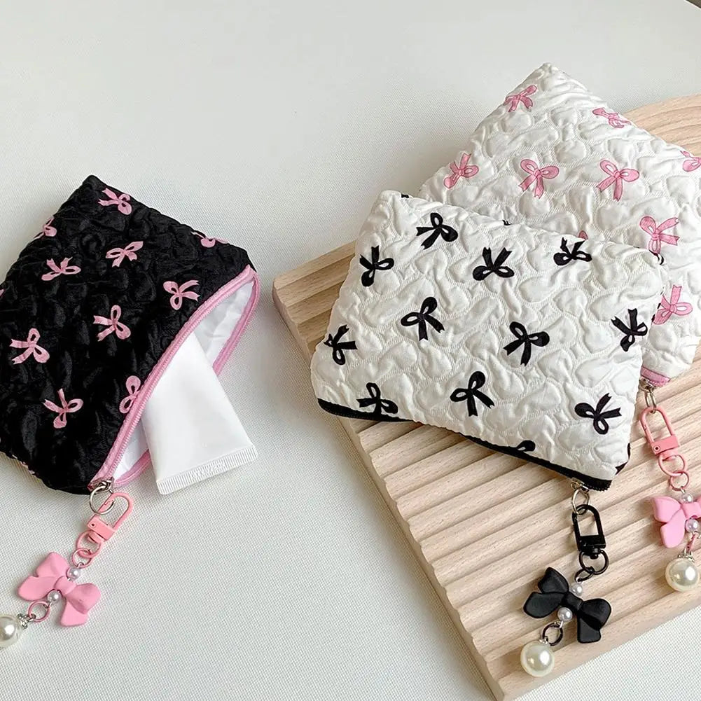 Bolsas de almacenamiento con cojín de aire para lápiz labial de gran capacidad, bolsa de maquillaje para mujer, bolso de viaje, bolsas de aseo, 1 ud.