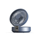 Ventilador portátil con Control remoto para colgar en la pared, ventilador plegable eléctrico recargable por Usb, luz nocturna, Enfriador de aire para el hogar, nuevo, 2023