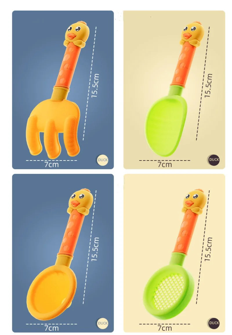 Juguetes de playa para niños, juego de arena, cubo de arena, pala de playa, juguetes para niños pequeños, juego de playa de verano, juguetes para niños, herramientas de juego de agua