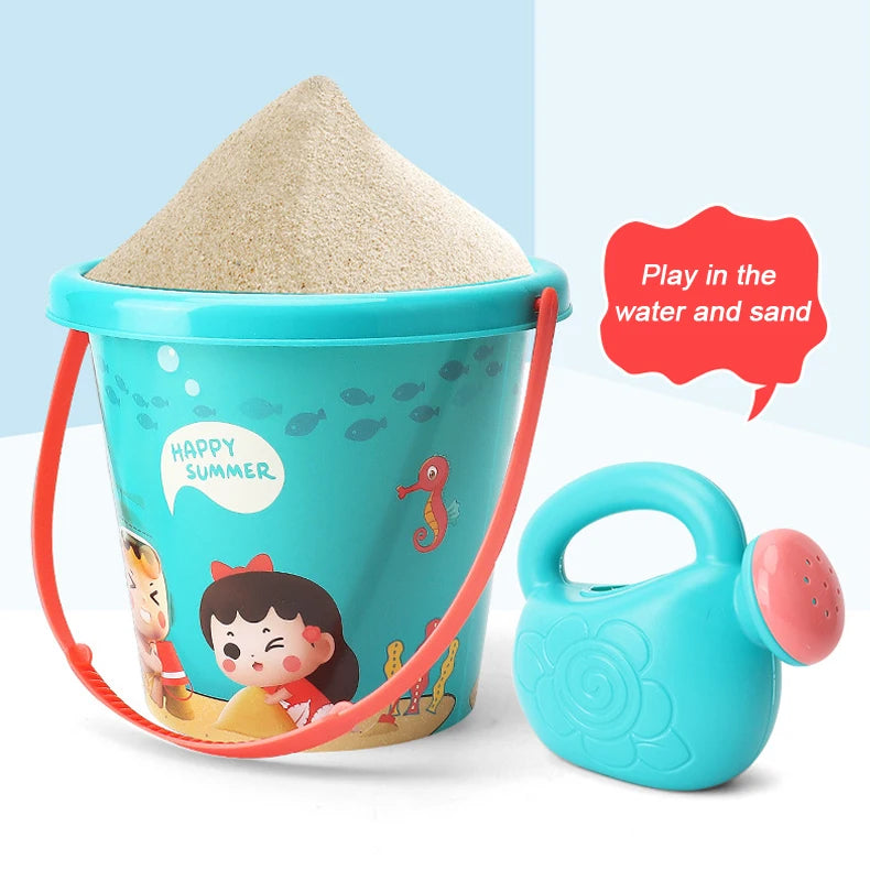 Juguetes de playa para niños, juego de arena, cubo de arena, pala de playa, juguetes para niños pequeños, juego de playa de verano, juguetes para niños, herramientas de juego de agua