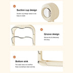 Estante organizador de cocina para colgar en la pared, estante para cubrir ollas, tapa de olla multicapa, estante multifuncional de Metal, estante de almacenamiento para tapas de ollas