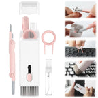 Kit de cepillo de limpieza de teclado 5 en 1, extractor de teclas, limpiador de auriculares para Airpods Pro 1 2 3, caja de auriculares Bluetooth, herramientas de limpieza