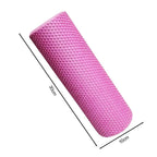 Rodillo de Yoga redondo, cilindro de espuma EVA, rodillo Hexagonal para ejercicio de Pilates, entrenamientos en casa mejorados, diámetro de 9,5 cm de longitud 29,7 cm
