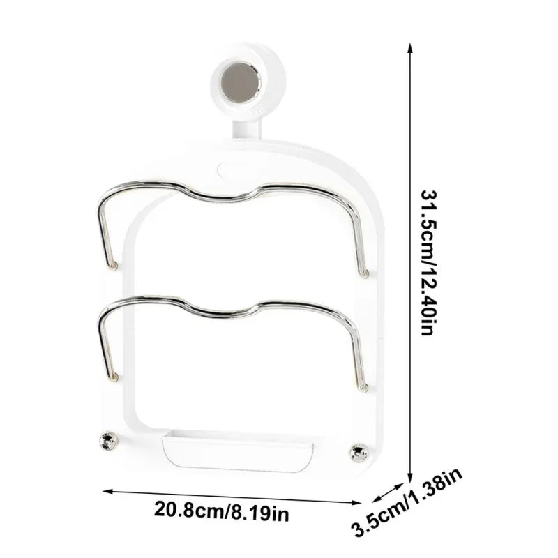 Estante organizador de cocina para colgar en la pared, estante para cubrir ollas, tapa de olla multicapa, estante multifuncional de Metal, estante de almacenamiento para tapas de ollas