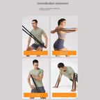 Banda Elástica de Resistencia para Entrenamiento de Fuerza, Cintura y Piernas, Cuerda de Tracción para Gimnasio, Pilates, para Entusiastas del Deporte