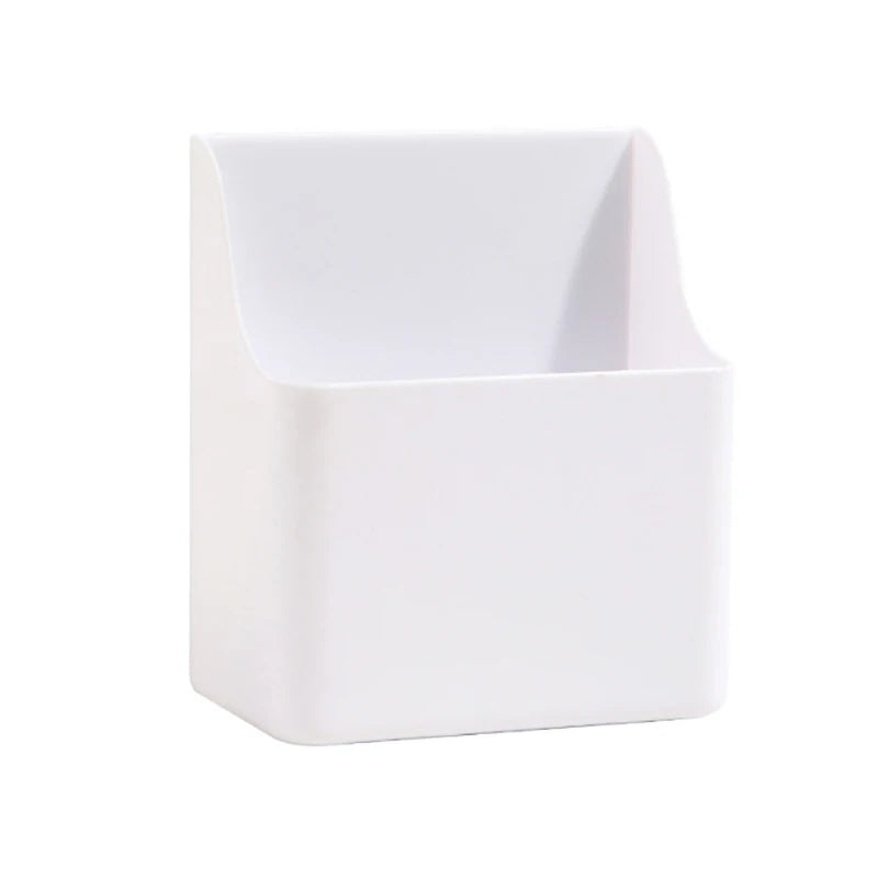 Caja de almacenamiento magnética de gran capacidad, estante para refrigerador doméstico y portalápices para pizarra blanca de oficina, organizador de papelería
