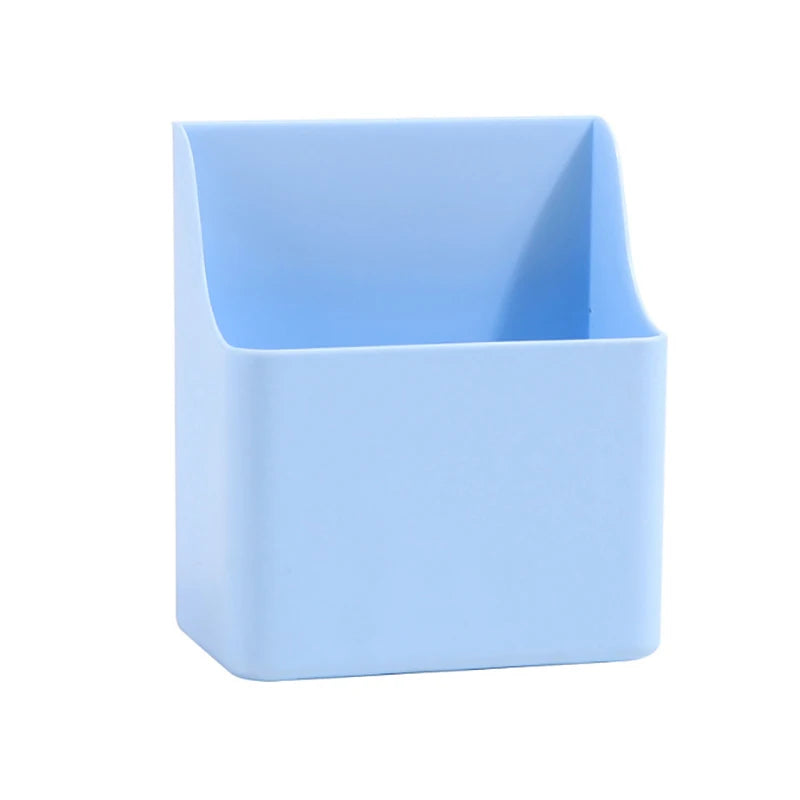 Caja de almacenamiento magnética de gran capacidad, estante para refrigerador doméstico y portalápices para pizarra blanca de oficina, organizador de papelería