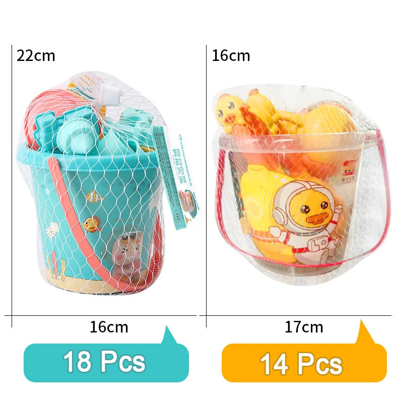 Juguetes de playa para niños, juego de arena, cubo de arena, pala de playa, juguetes para niños pequeños, juego de playa de verano, juguetes para niños, herramientas de juego de agua