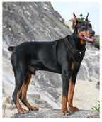 Arnés para Mascotas Multifuncional de Nailon Reflectante, Arnés Ajustable para Perros, Arnés de Pecho para Perros con Control Cómodo y Sin Tirones, Suministros para Mascotas