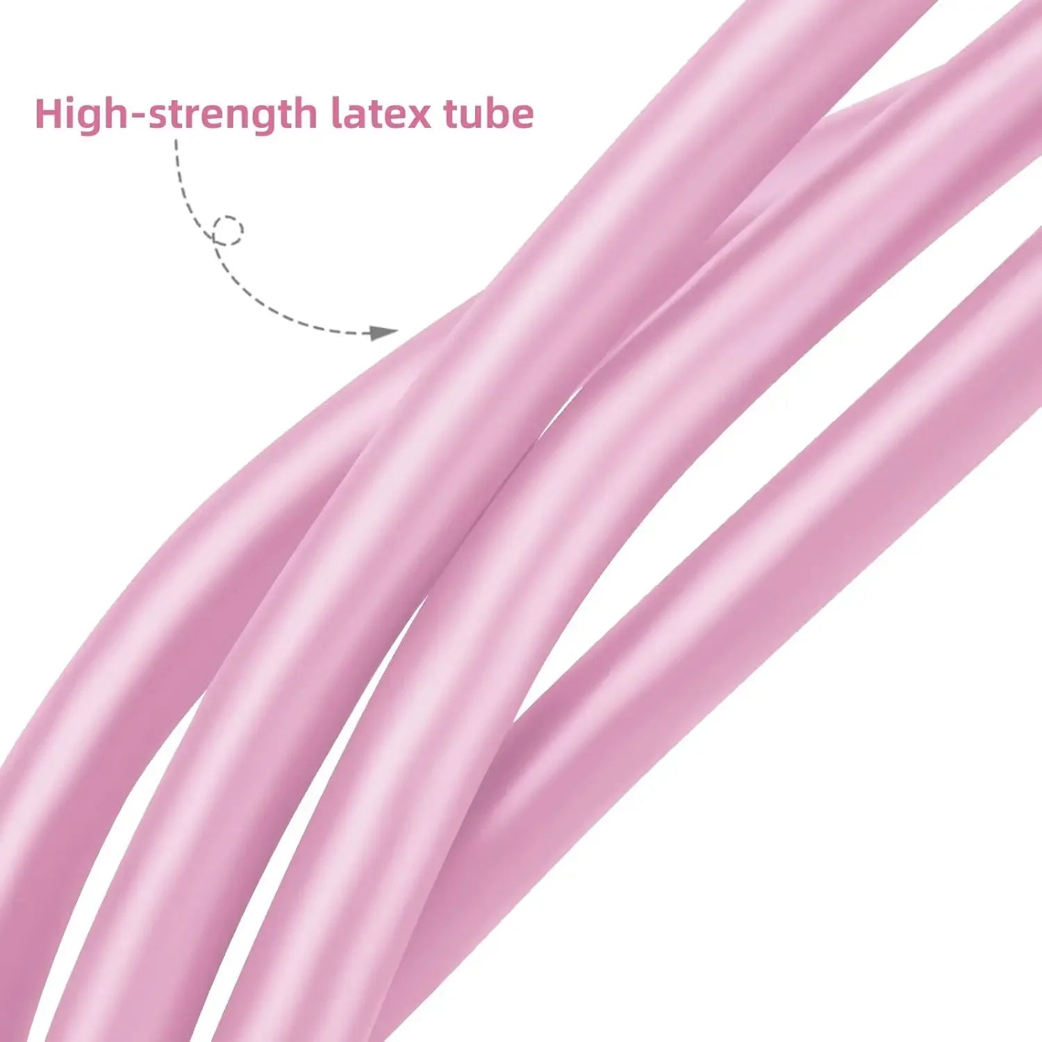 Tensor de banda de resistencia de 4 niveles con asas antideslizantes - Equipo de fitness en casa para entrenamiento muscular abdominal Yoga abdominal