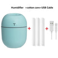 Mini humidificador de aire portátil, difusor ultrasónico de aceites esenciales, fabricante de niebla USB, humidificadores de aromaterapia para el hogar, 220ML, nuevo